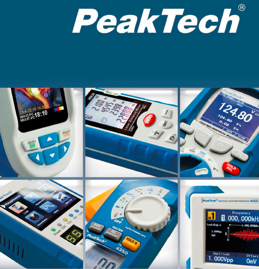 Presisjons Teknikk AS er nå distributør for Peaktech i Norge!