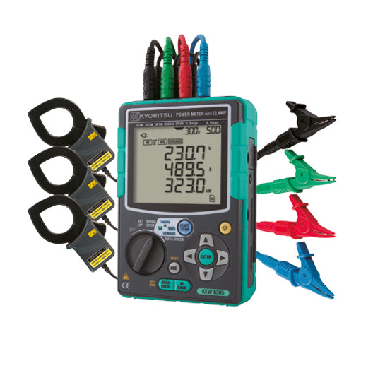 Leie Kyoritsu 6305 – 3-faset nettanalysator
