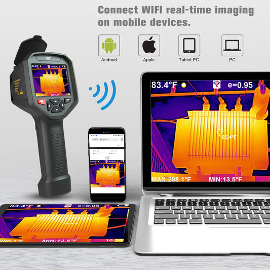NYHET -  HT H8 Thermal Imager with WIFI (384×288 NEW IN 2020)