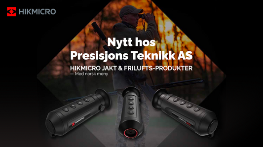 Nå får du kjøpt hele HIKMICRO sitt sortiment hos oss!