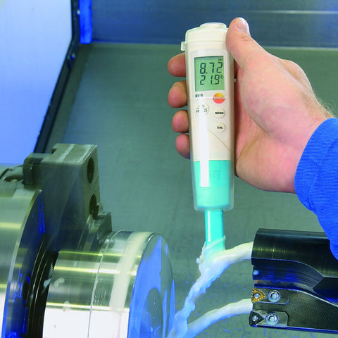 Testo 206 – pH1-Målersett med koffert og buffer 4 og 7