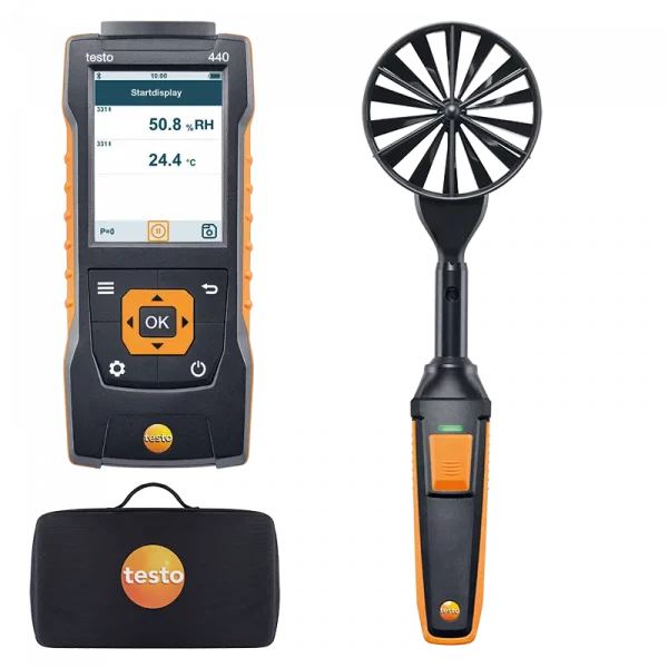 testo 440 – Vingehjulssett (100mm) med Bluetooth®