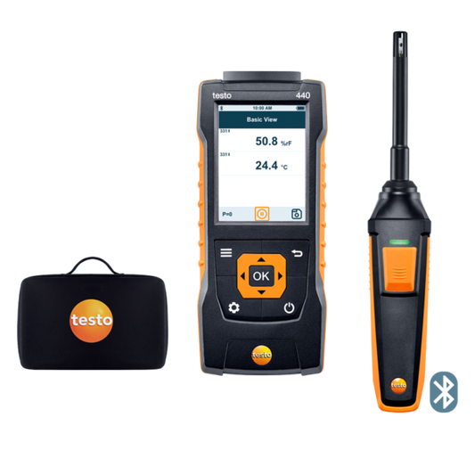 testo 440 – Fuktighetssett med Bluetooth®