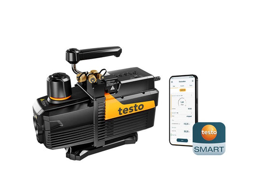 testo 565i – Smart vakuumpumpe for automatiserte evakueringer med integrert holdtest, 7 CFM (198 l/min)