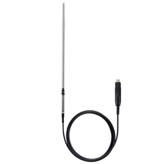 Laboratorieføler med glassbeskyttelse samt PT100 sensor