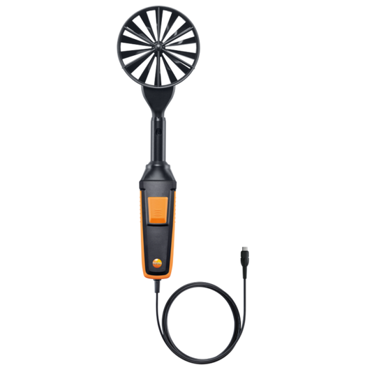 Vingehjulsføler Ø:100mm, med fast kabel og temperatursensor