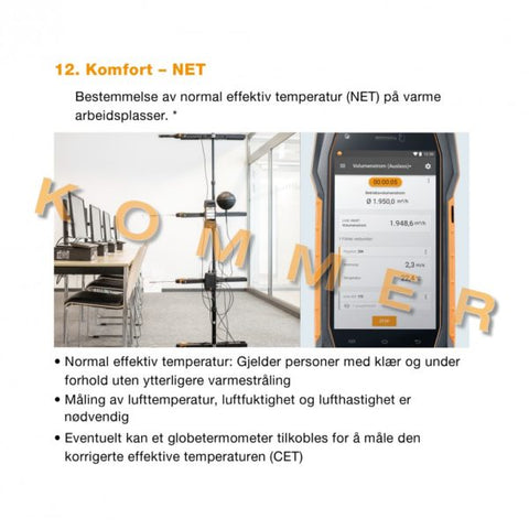 Testo 400 – Ventilasjonssett 3