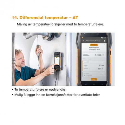 Testo 400 – Ventilasjonssett 3