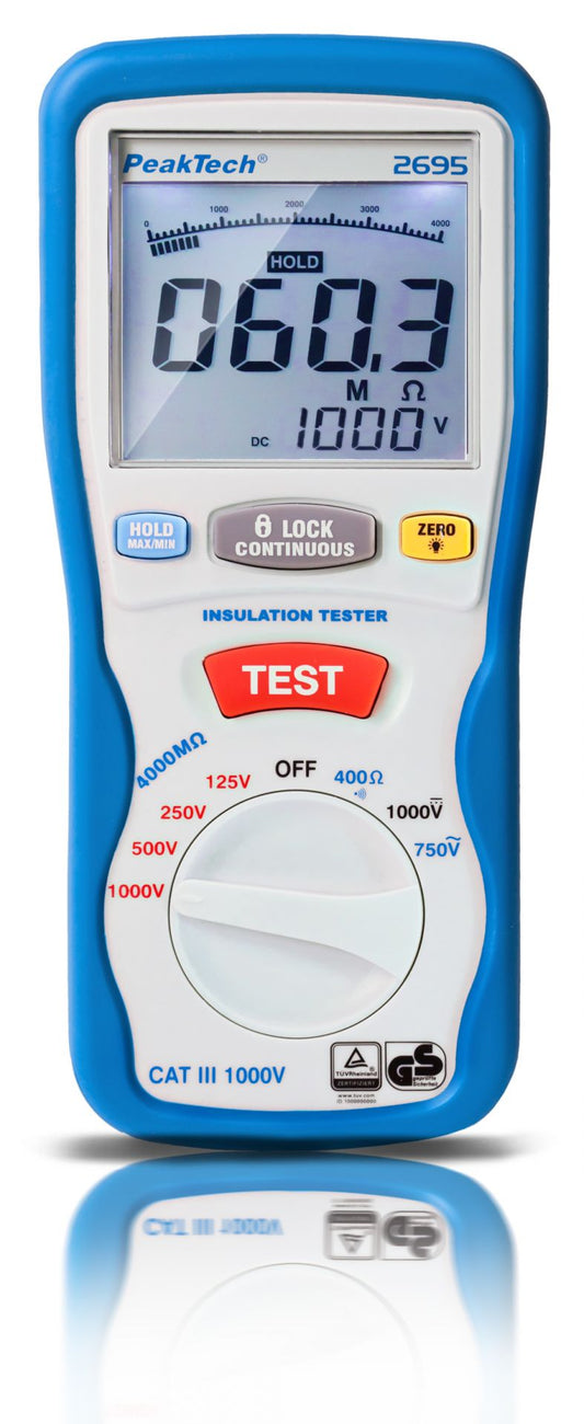 PeakTech P2695 Isolasjons  tester