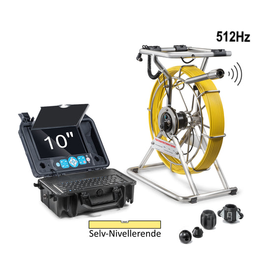 ø38mm - 60 Meter - Inspeksjonskamera 512Hz (Stor Skjerm)