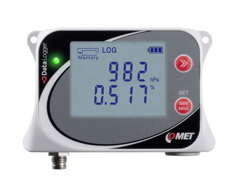 Comet datalogger CO2 opp til 10 000 ppm, lufttrykk