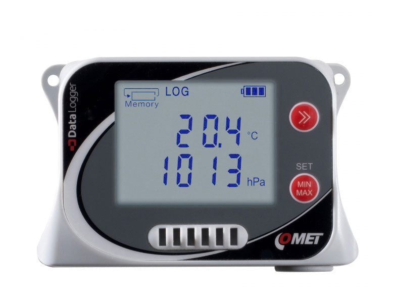Comet datalogger temperatur, fukt, trykk
