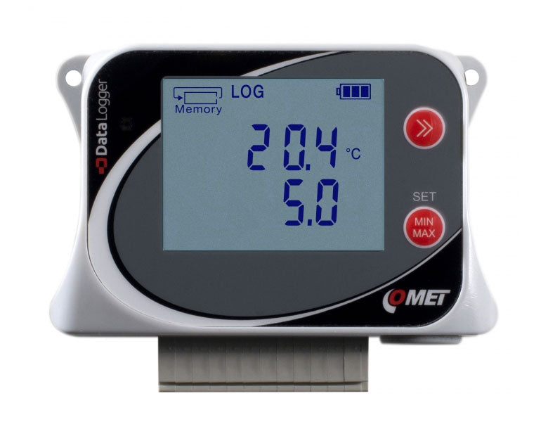 Comet datalogger 2 0-10V, 2 temp