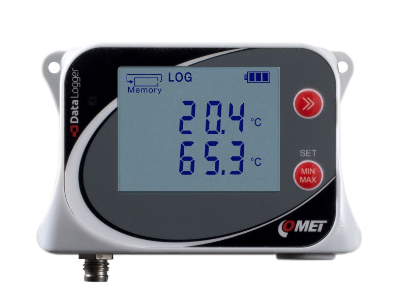 Comet datalogger ekstern og intern temp
