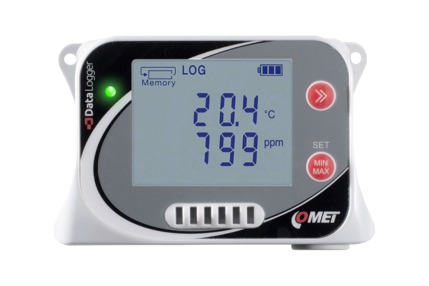 Comet datalogger for CO2