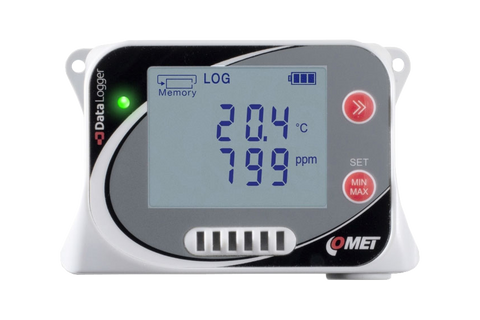 Comet datalogger for CO2