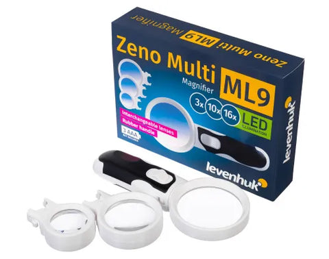 Levenhuk Zeno Multi ML9 Forstørrelsesglass