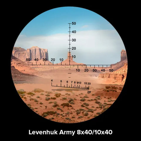 Levenhuk Army 10x40 Kikkert med Retikkel