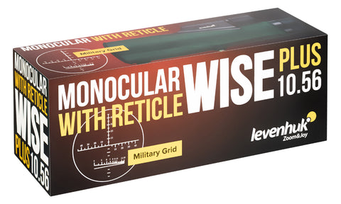 Levenhuk Wise PLUS 10x56 Monokular med Retikkel