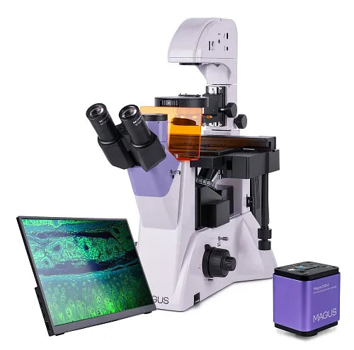 MAGUS Lum VD500 LCD Fluorescence Inverted Digital Microscope