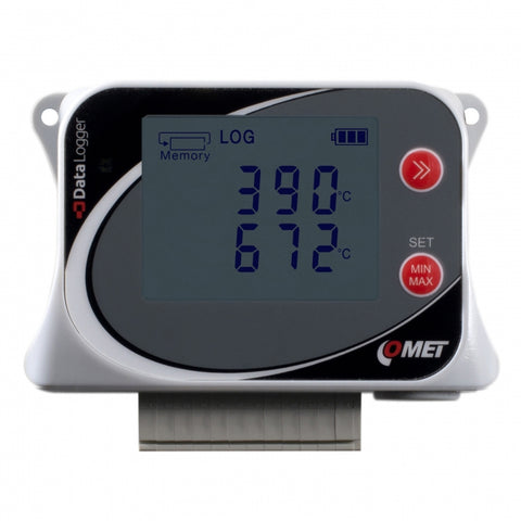 Comet datalogger 3 Termoelement, 1 PT-1000 samt intern