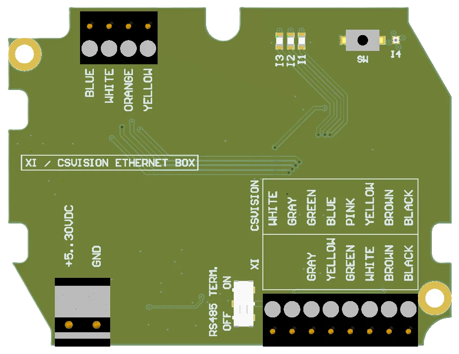 XiCSV-Ethernet TCP/IP / Modbus TCP Grensesnitt-Kit