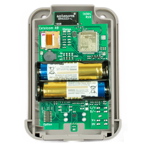 Celsicom TH600 – Med intern fuktighets- og temperatursensor