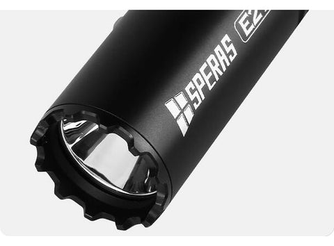 Speras E21 lommelykt i titanium legering