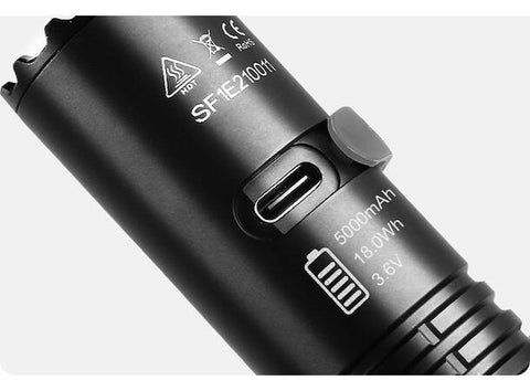 Speras E21 lommelykt i titanium legering