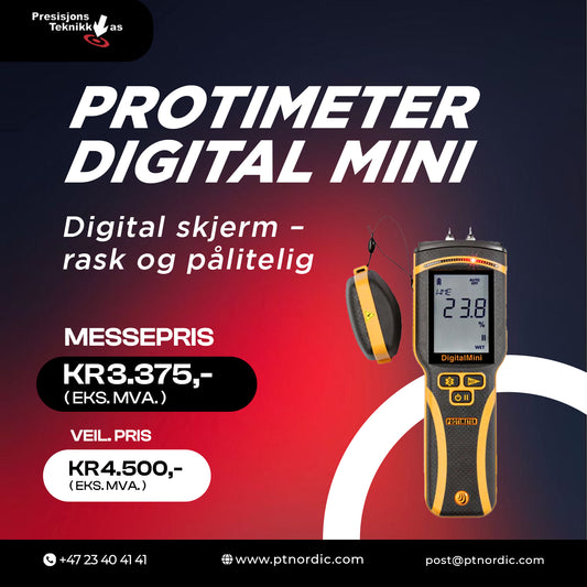 Protimeter Digital Mini V2 Fuktmåler