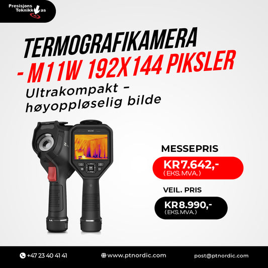 Termografikamera - M11W 192x144 Piksler