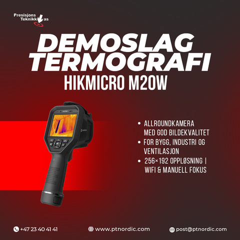 Termografikamera - M20W 256x192 Piksler (DEMO)