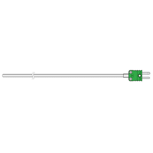 Manteltermoelement 3mm L=1m miniplugg