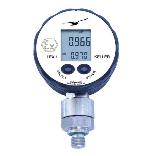 Keller LEX1 Ei (300 bar) Eksplosjonssikkert Digitalt Manometer