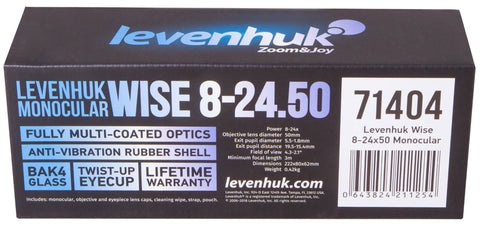 Levenhuk Wise 8–24x50 Monokular