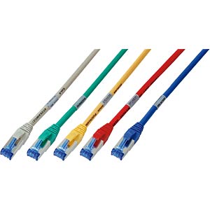 Premium patch-kabel, gul, 10 meter