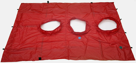 Panel overdimensjonert med 3 åpninger