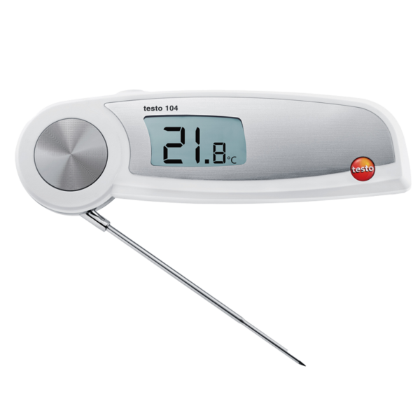 testo 104 – Vanntett Foldetermometer (Måleområde -50 til +250 C)