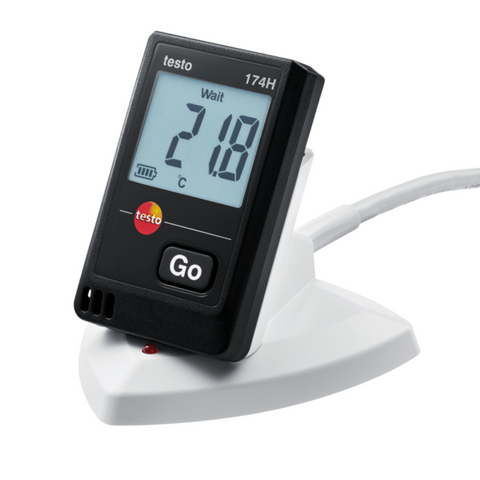 testo 174 H – Miniloggersett med USB-Docking