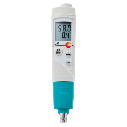 testo 206 – pH3-måler med mulighet for flere følere
