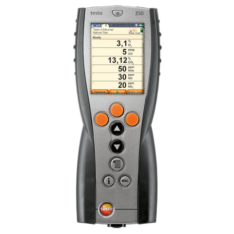 Testo 350 Analyseboks for analysesystemer for røykgass