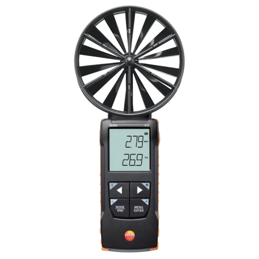 testo 417 Anemometer med100 mm vingehjul