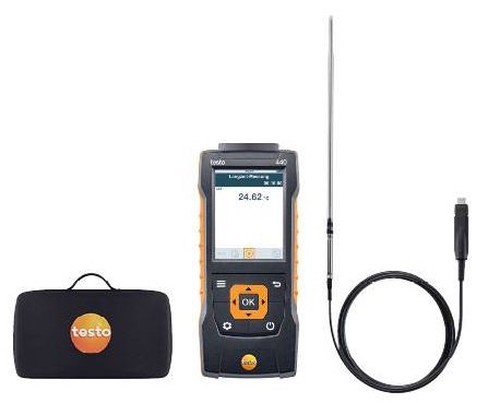 testo 440 – laboratoriesett velegnet for agressive medier