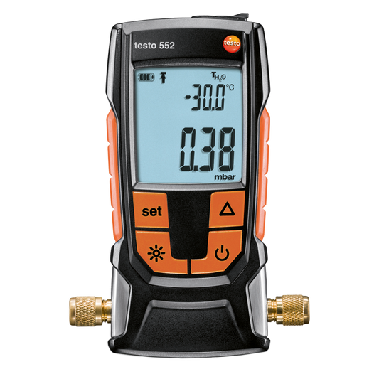 testo 552 – Digital Vakuummåler med Bluetooth