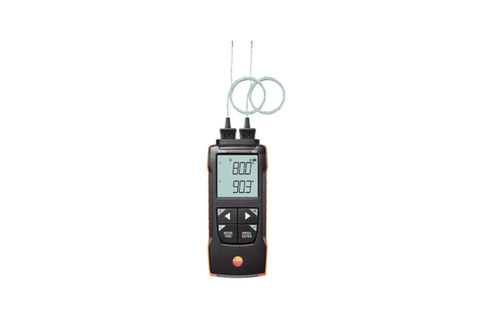 Testo 922 differensial termometer for TC Type K