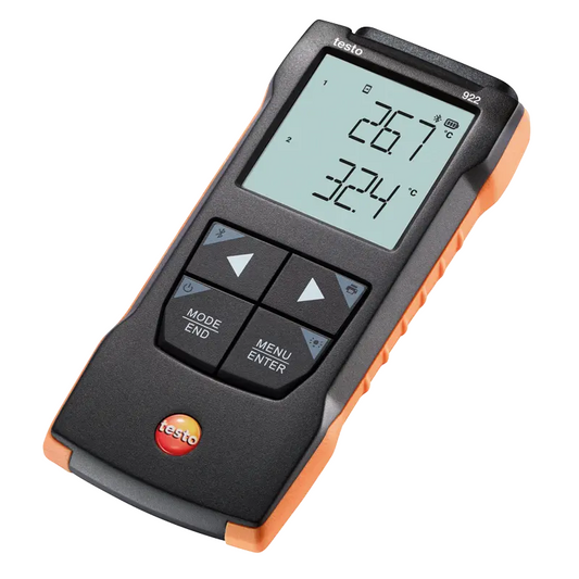 Testo 922 differensial termometer for TC Type K