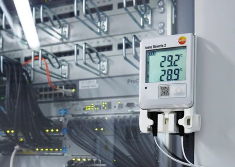 Testo Saveris 2-T2 2-kanals WiFi-temperaturdatalogger for 2 eksterne NTC-følere