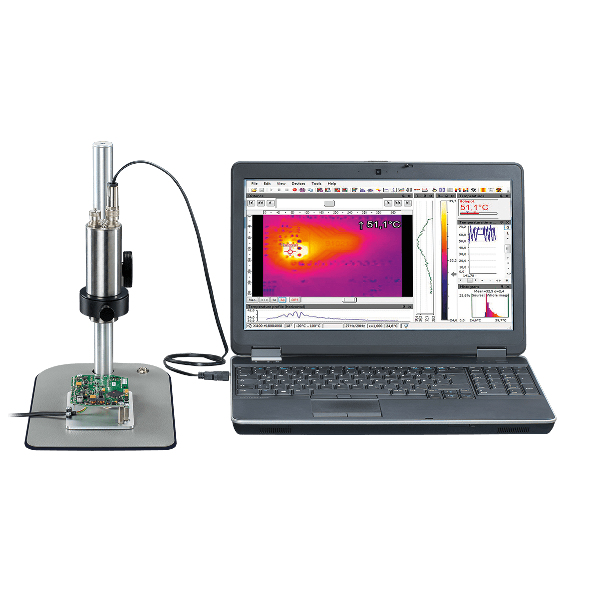 Optris mikroskop Xi 400