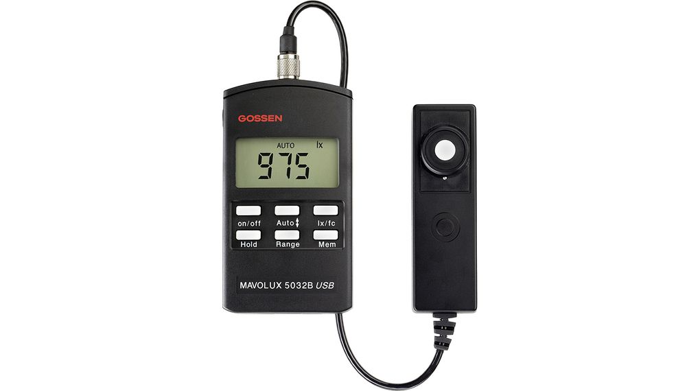 Mavolux 5032 B USB – Digital luxmeter og luminansmåler