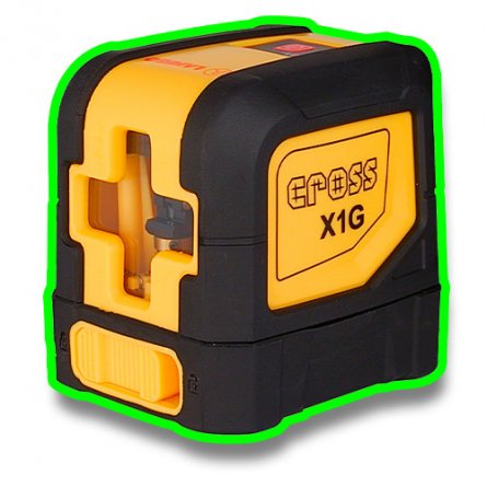 Laser X1G Krysslaser - Grønnlaser